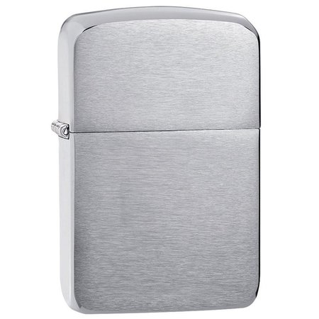 ZIPPO Replica Pocket Lighter, Brushed Chrome 1941